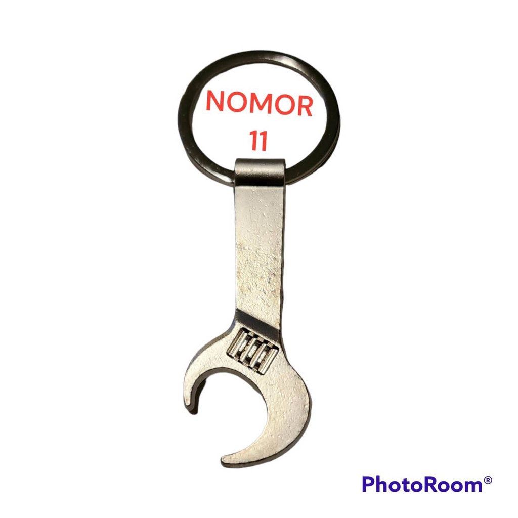 TERBARU Gantungan Kunci Perkakas Key Chain Unik Bentuk Kunci Inggris Gegaji Kapal Palu Dan DLL