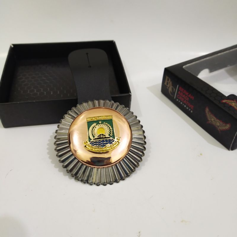 Tanda Jabatan Lurah Daerah Kota Tanggerang Exclusive Bac Atribut