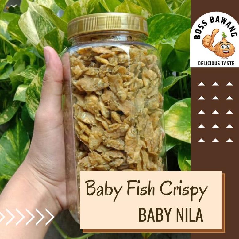 

Promo 12.12 Baby Fish | Baby Fish Crispy | Baby Fish Ikan Nila Goreng Crispy Toples 200gr