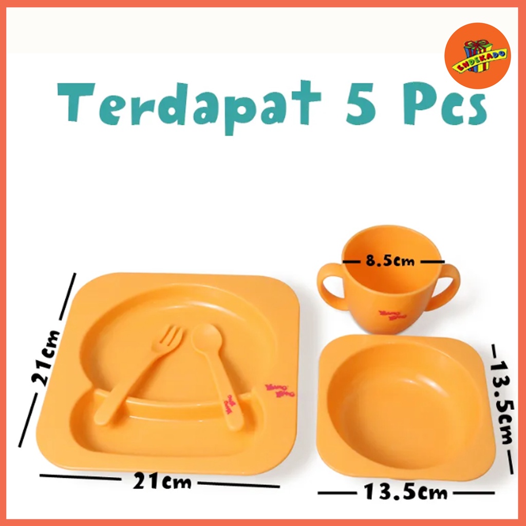 YOUNG YOUNG 5 PCS FEEDING SET 321