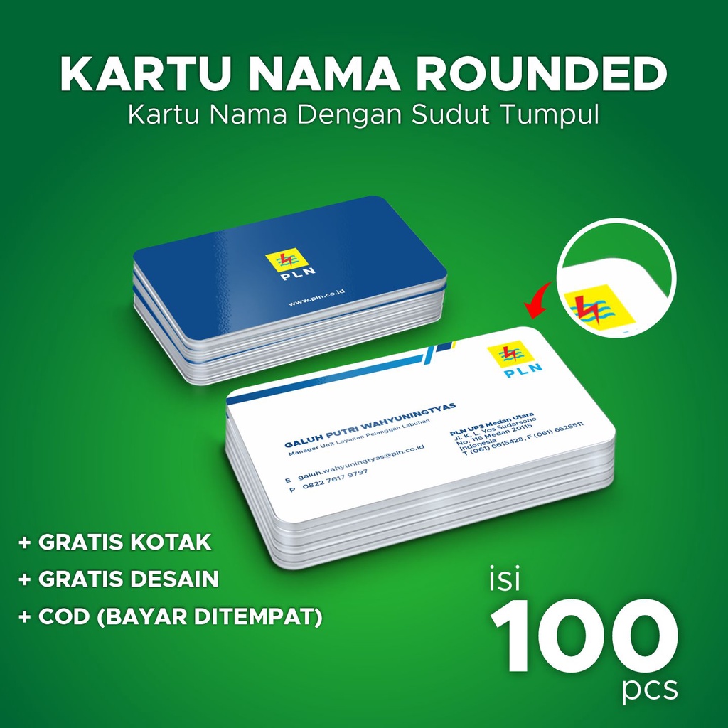 

KARTU NAMA ROUNDED | KARTU NAMA SUDUT TUMPUL | GRATIS DESAIN | KARTU NAMA COD