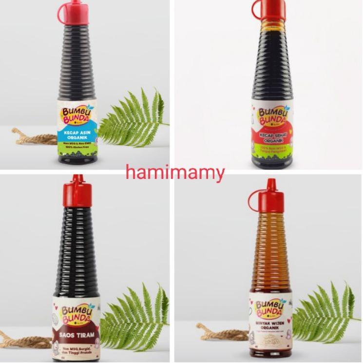 

♧ Kecap Bumbu Bunda Elia Kecap Manis Kecap Asin Minyak Wijen Saos Tiram Saos Teriyaki ☋
