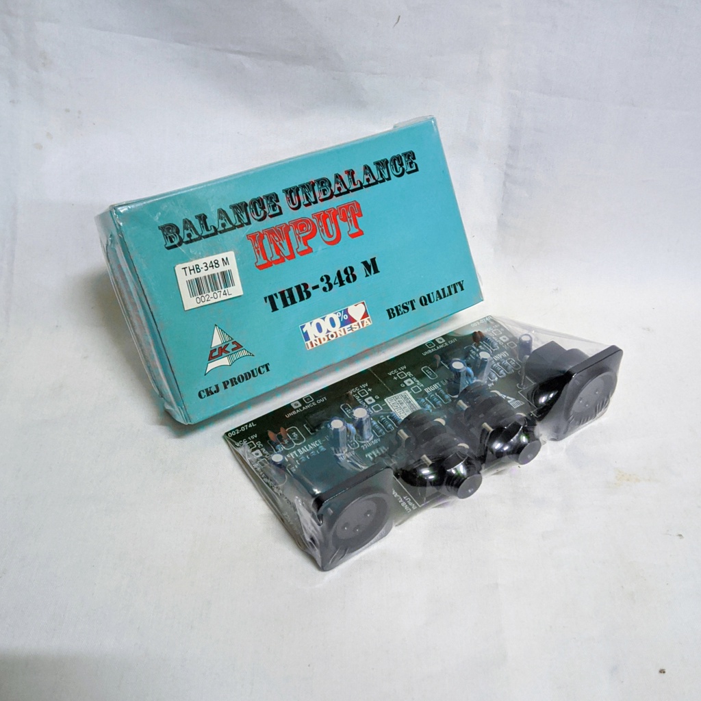 Kit Input Balance Unbalance Tone Control Stereo CKJ THB-348M