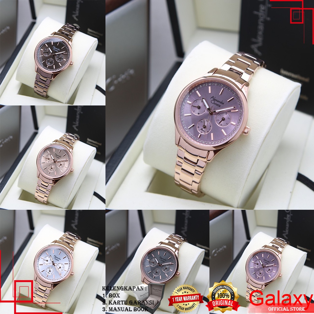 ALEXANDRE CHRISTIE JAM TANGAN WANITA JAM TANGAN ORIGINAL JAM AC ORI JAM TANGAN ALEXANDRE CHRISTIE TE