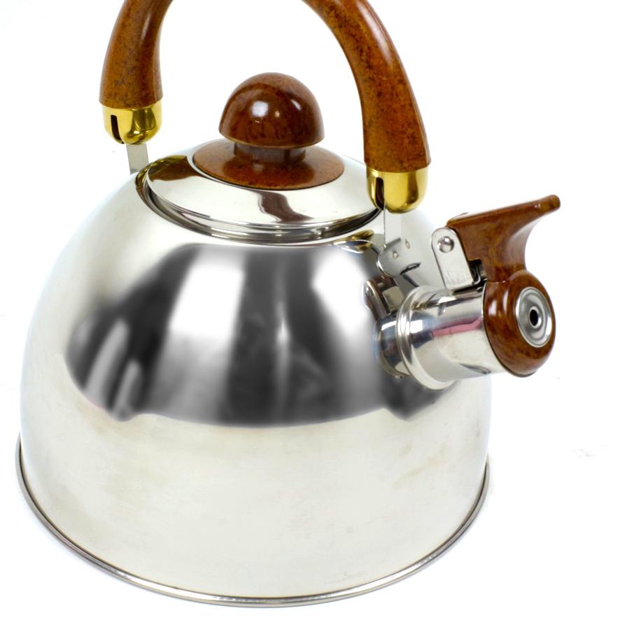 ⅎ Teko Bunyi Stainless 2,5 Liter / Teko Siul Stainless / Kettle Siul Q ✬
