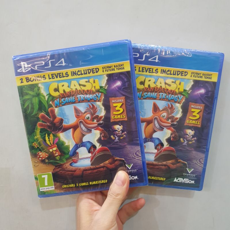 Crash bandicoot n sane trilogy ps4