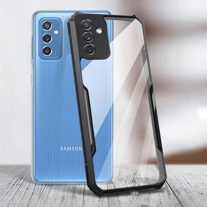 Softcase Samsung Galaxy A50 / A30S / A50S / A31 / A51 / A71 / A32 / A52 / A52S / A72 / A33 / A53 / A73 4G 5G Casing Clear Armor Bumper Transparant ShockProof Soft case