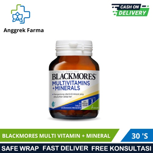 BLACKMORES MULTIVITAMIN+MINERALS 30`S