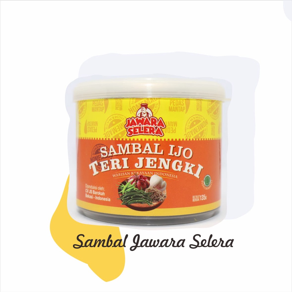 Sambal Cumi / Sambel Cumi / Roa Cakalang Bawang Sambal Teri Medan Teri Jengki Terasi / Jawara Selera