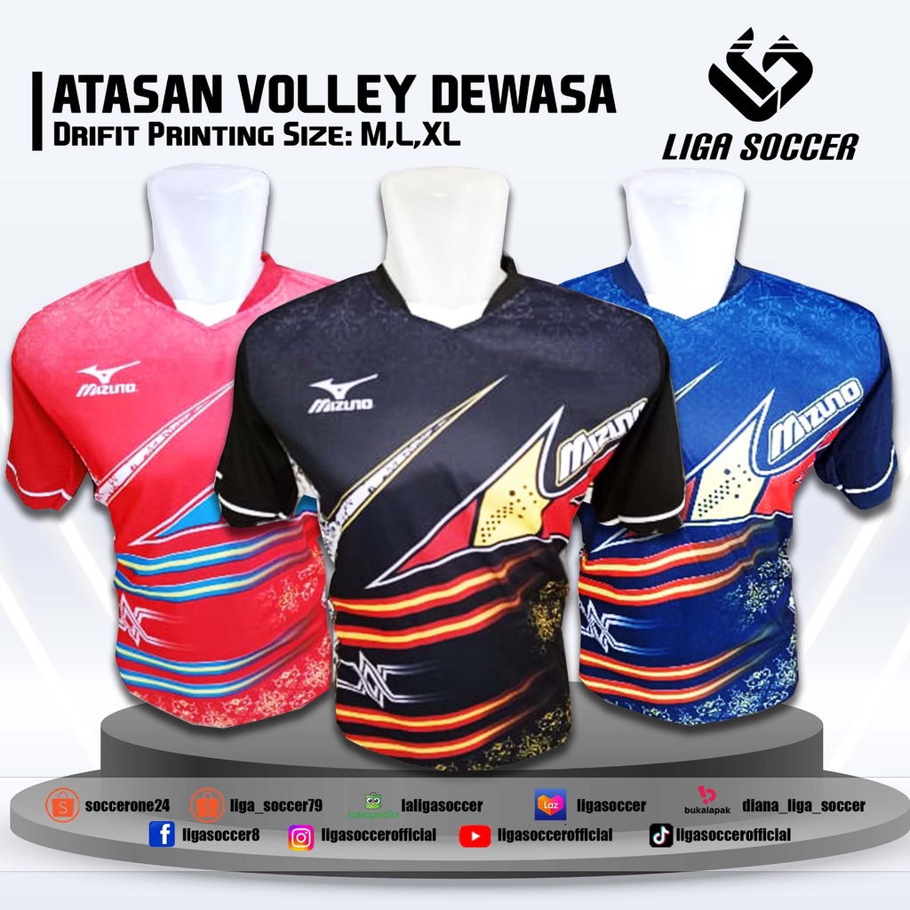 baju voli grosir baju volly lusinan baju volly grosir