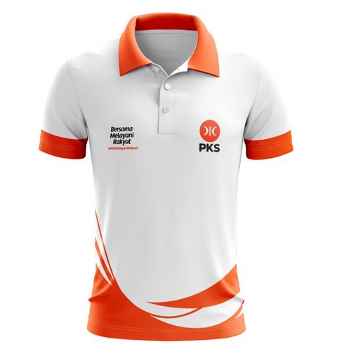 Baju PKS / Kaos Polo PKS Partai Keadilan Sejahtera / Baju Polo PKS - Polo PKS