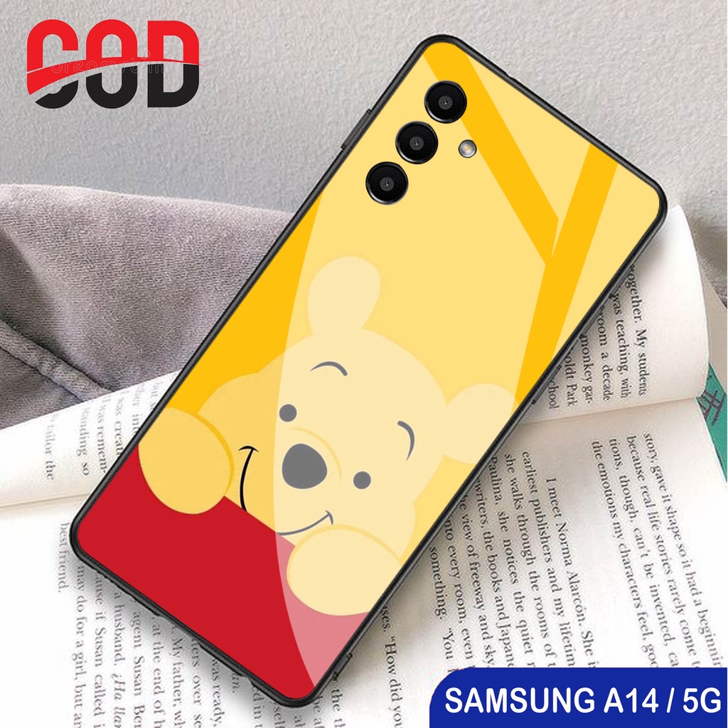 [A06] Case Hp Samsung A14 5G / Softcase Kaca Kilau Samsung A14 5G / Casing Handphone Samsung A14 5G 
