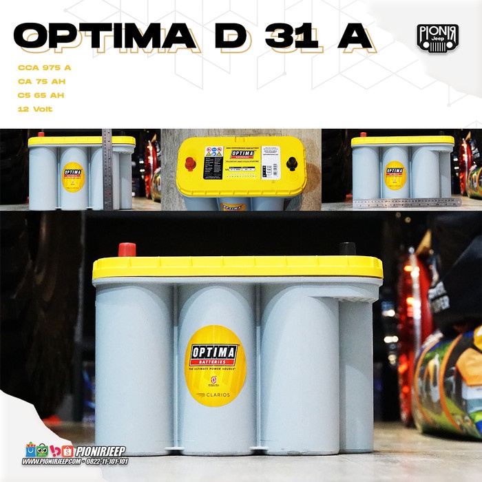 AKI MOBIL JEEP WRANGLER JK RUBICON CRD DIESEL OPTIMA KUNING ORI USA ORIGINAL BEST QUALITY