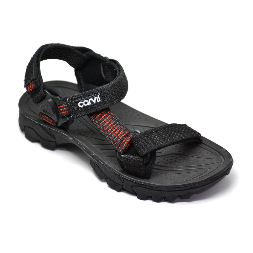 Carvil Sandal Gunung Anak Santander-GT Black/Red