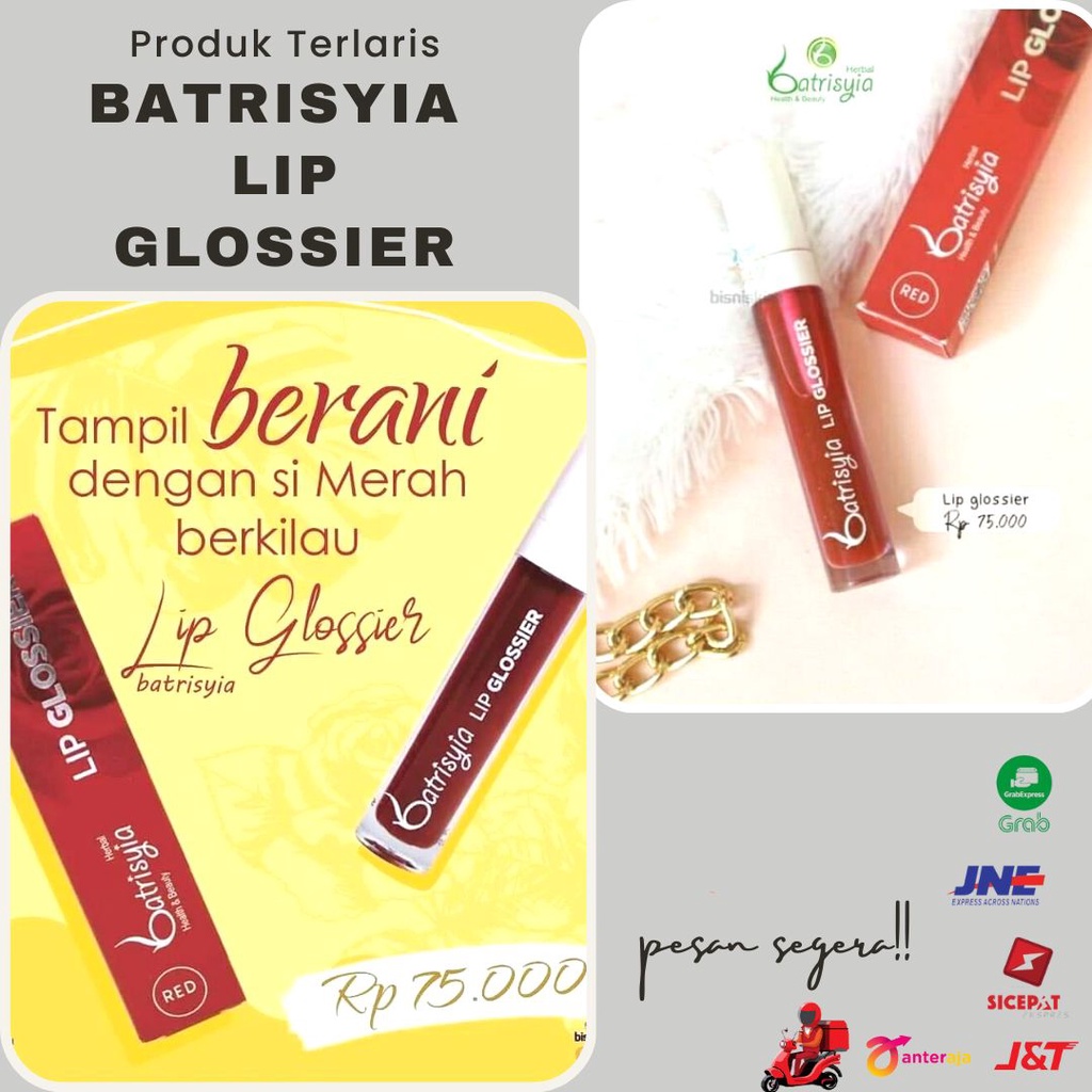 Batrisyia Lip Glossier - LIpgloss - Lip Gloss||Lip Glossier - LIpgloss - Lip Gloss Batrisyia Herbal
