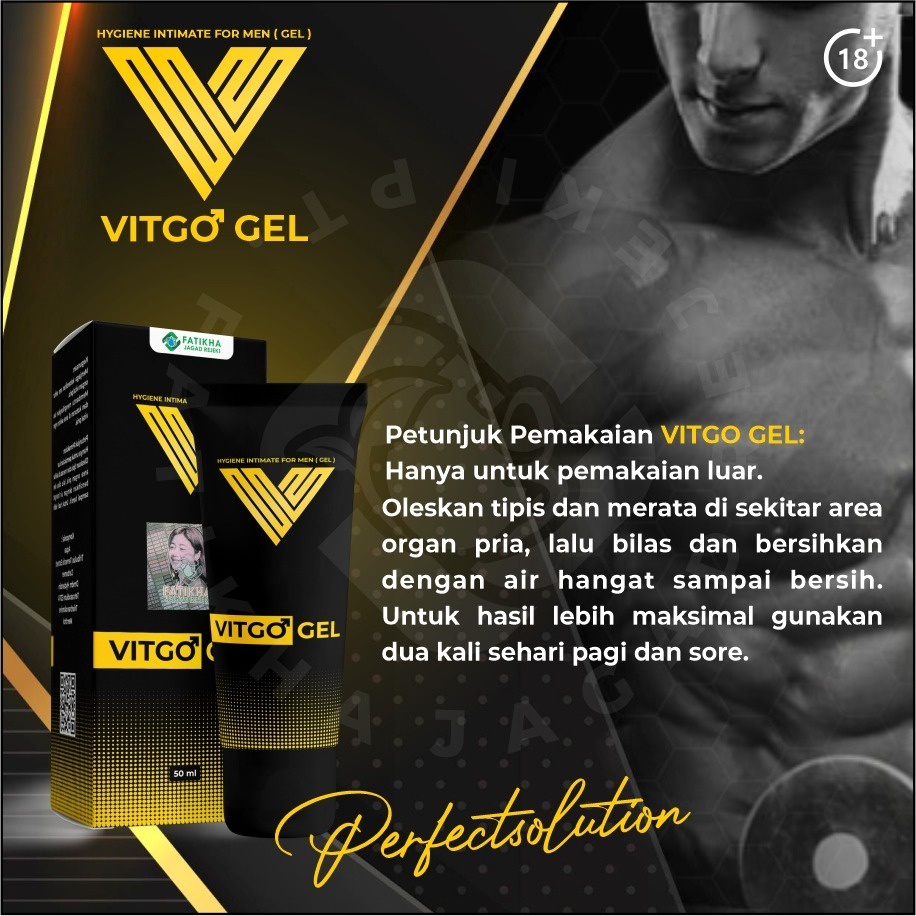 VITGO GEL OBAT PEMBESAR ALAT VITAL PRIA PERMANEN ORI BPOM