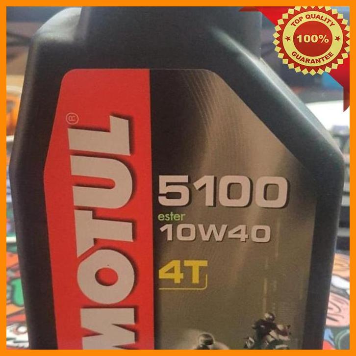 (MGON) oli motul 5100 ester 1L 10w40 15w50