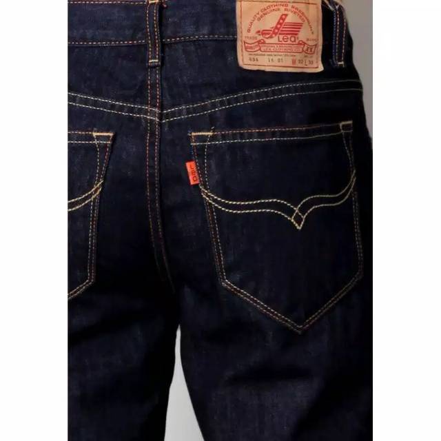 Celana Jeans Panjang Pria Lea 606 Standar Reguler Premium Celana Jeans Cowok Reguler Ukuran 28 sampa