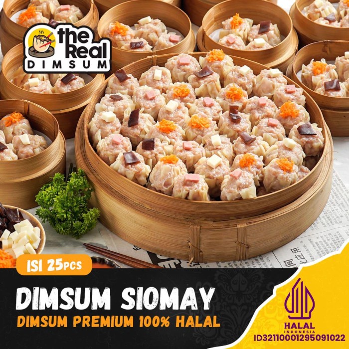 

Frozen Dimsum Siomay Halal Isi 25 Pcs