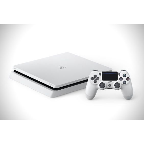 【PS4 SLIM WHITE】Playstation 4 SLIM Original | PS4 SONY 2TB PUTIH Bonus 200++ Games GARANSI 1TAHUN