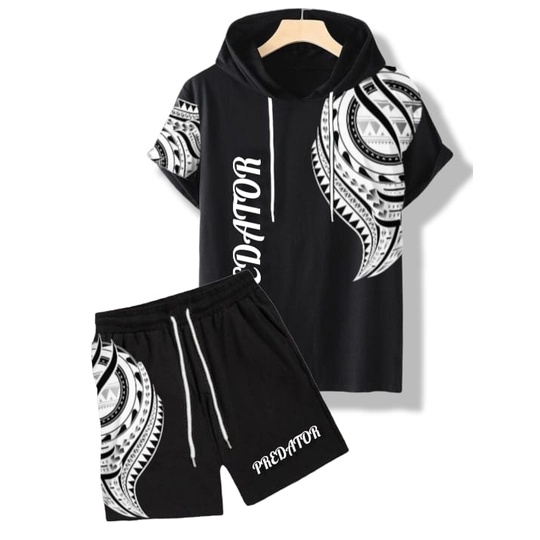 Kaos Setelan Unisex Lengan Pendek Kualitas Distro,Hoodie Setelan Unisex,Setelan Pria Wanita,