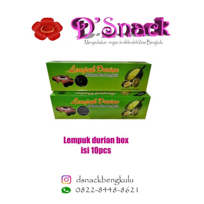 

LEMPUK DURIAN ASLI | ISI 10PCS | OLEH-OLEH KHAS BENGKULU