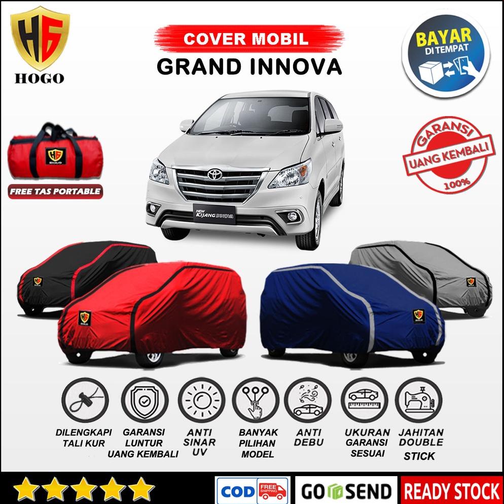 Hogo Body Cover Sarung Mobil Grand Innova Selimut Toyota Grand Inova Outdoor 2011 2012 2013 2014 201