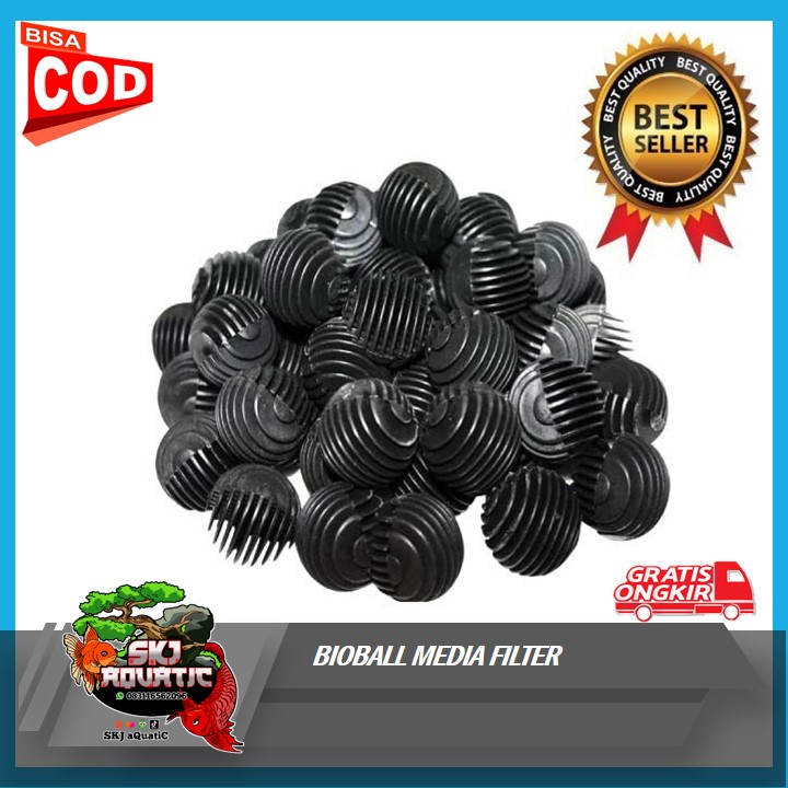 Bioball Filter Bioball Filter Kolam Koi Aquarium Aquascape Bio ball Bulat / Golf