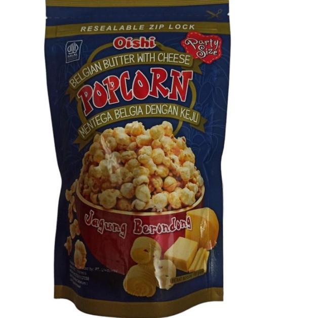 

Hemat Keras Oishi Popcorn Belgian Butter With Cheese 100gr