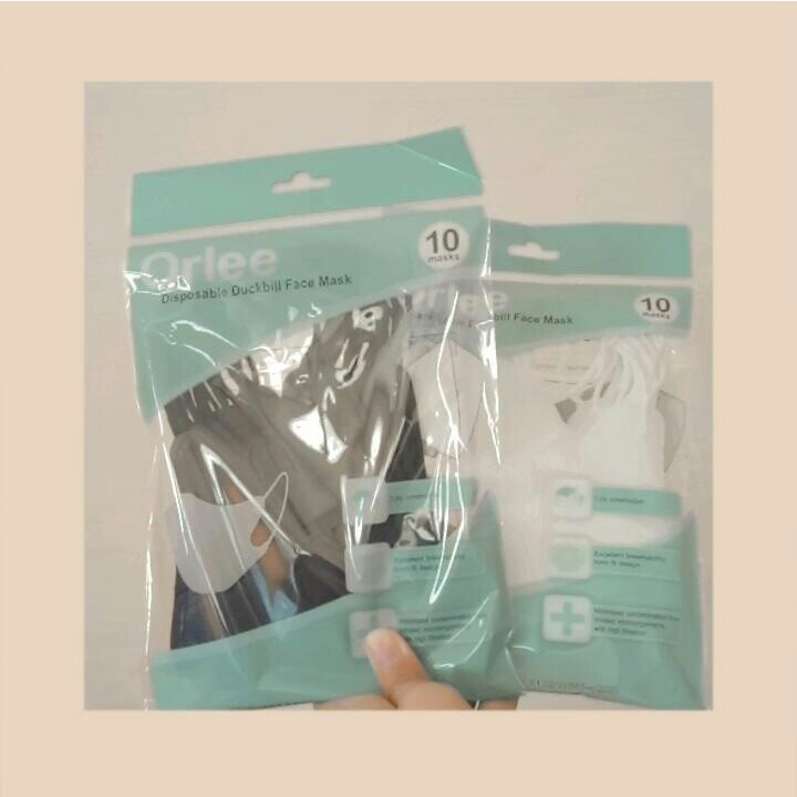 Masker Duckbill Orlee / Masker Orlee Murah / Duckbill Non Hijab Orlee