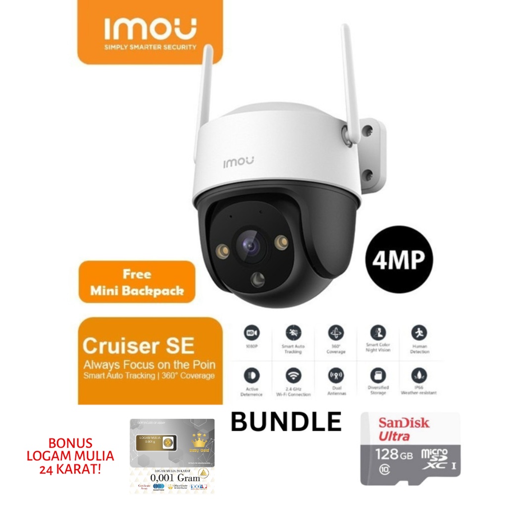 Imou Cruiser SE 4 MP Smart Tracking &amp; Full Color Night Vision