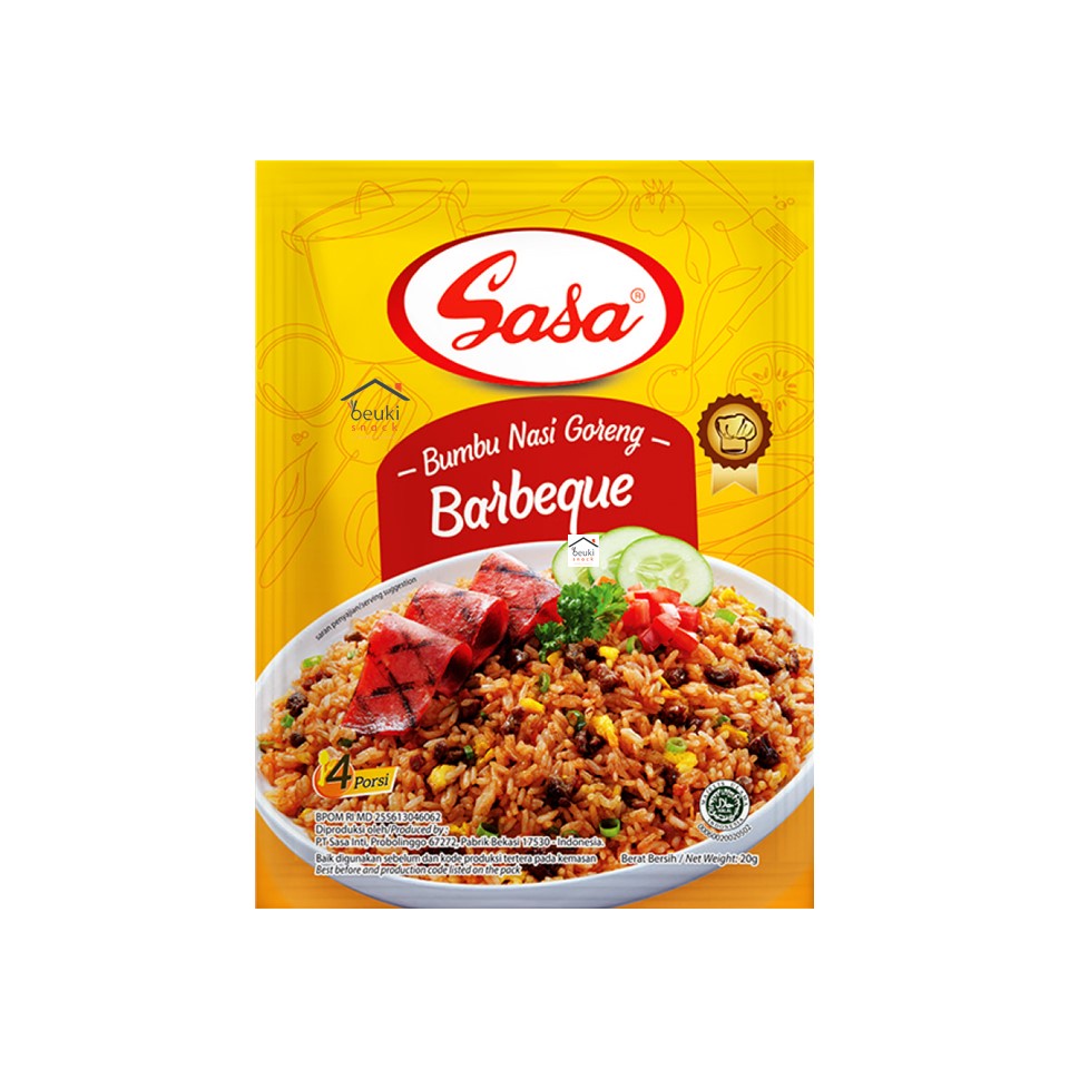 

Sasa Nasi Goreng BBQ Bumbu Masak Instan dan Praktis