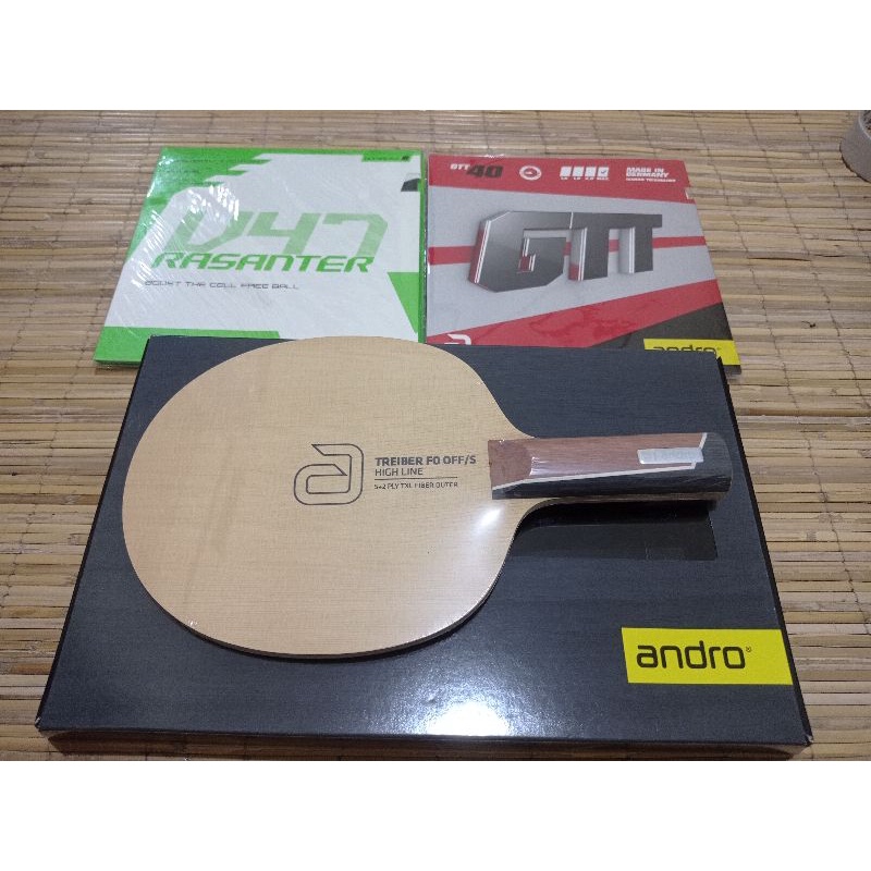 PAKET BET TENIS MEJA ANDRO TREIBER FO OFF ORIGINAL