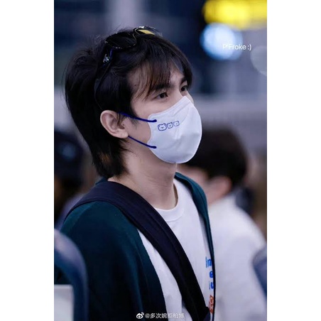 BUILD JAKAPAN KLEIN MASK MASKER BUILD BEAR BLUE