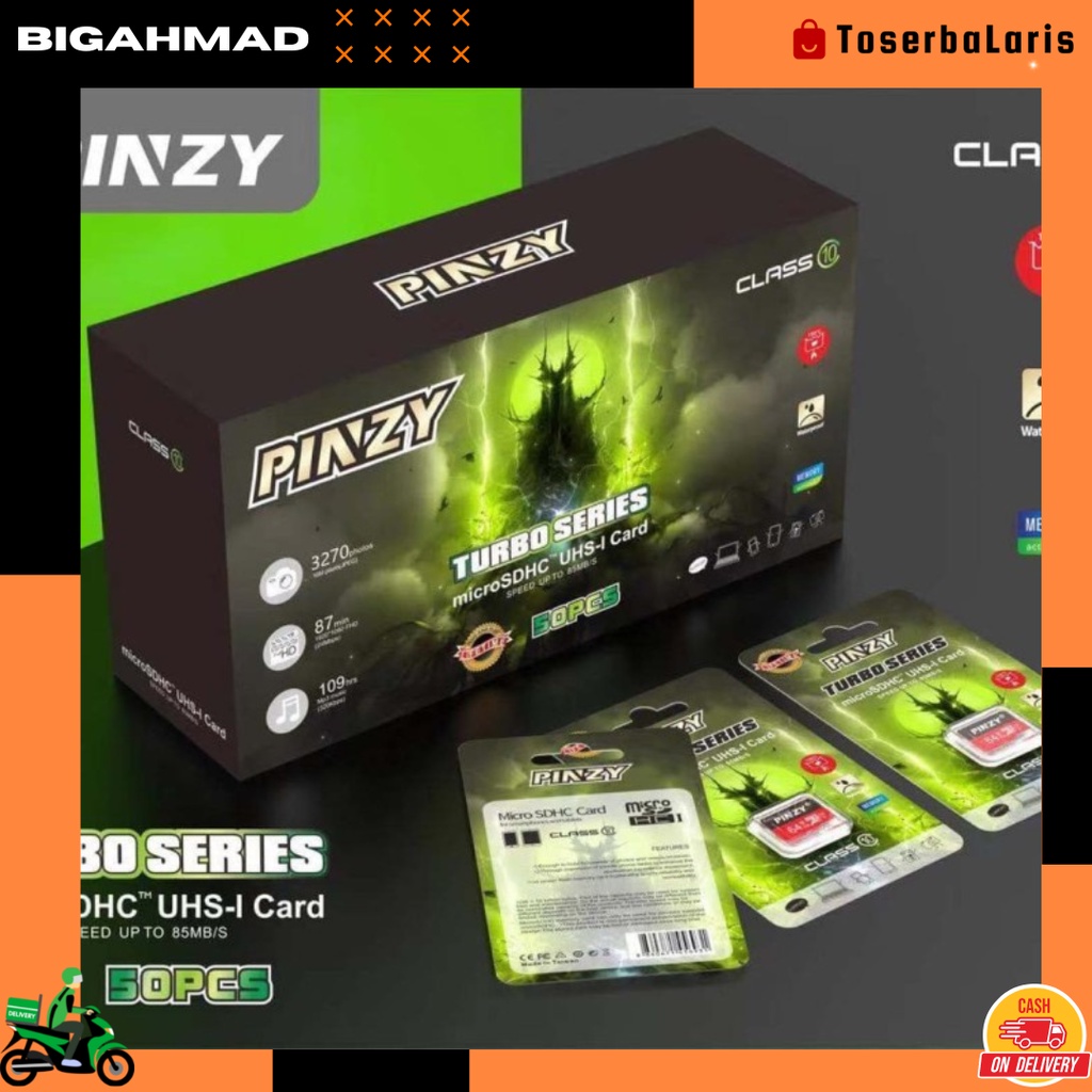 32Gb Memori Pinzy Original Kartu Memori Penyimpanan 32Gb