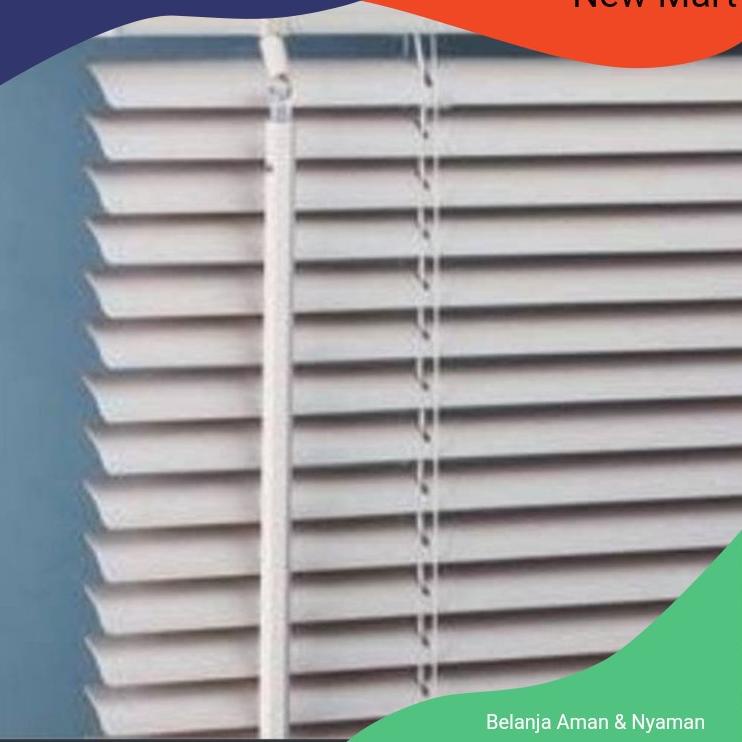 ☞ TIRAI GULUNG PVC JENDELA 60 X 180 CM KRIS VENETIAN BLIND GORDEN Lebar 60 X panjang 180 CM ❉