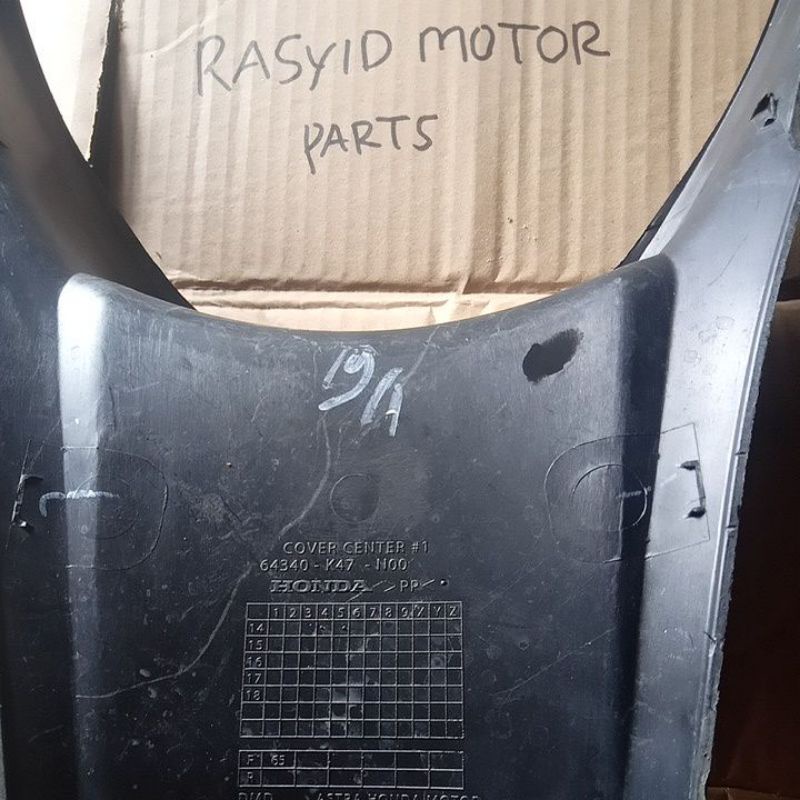 cover center blade 125 fi 64340-K47-N00. seken ori