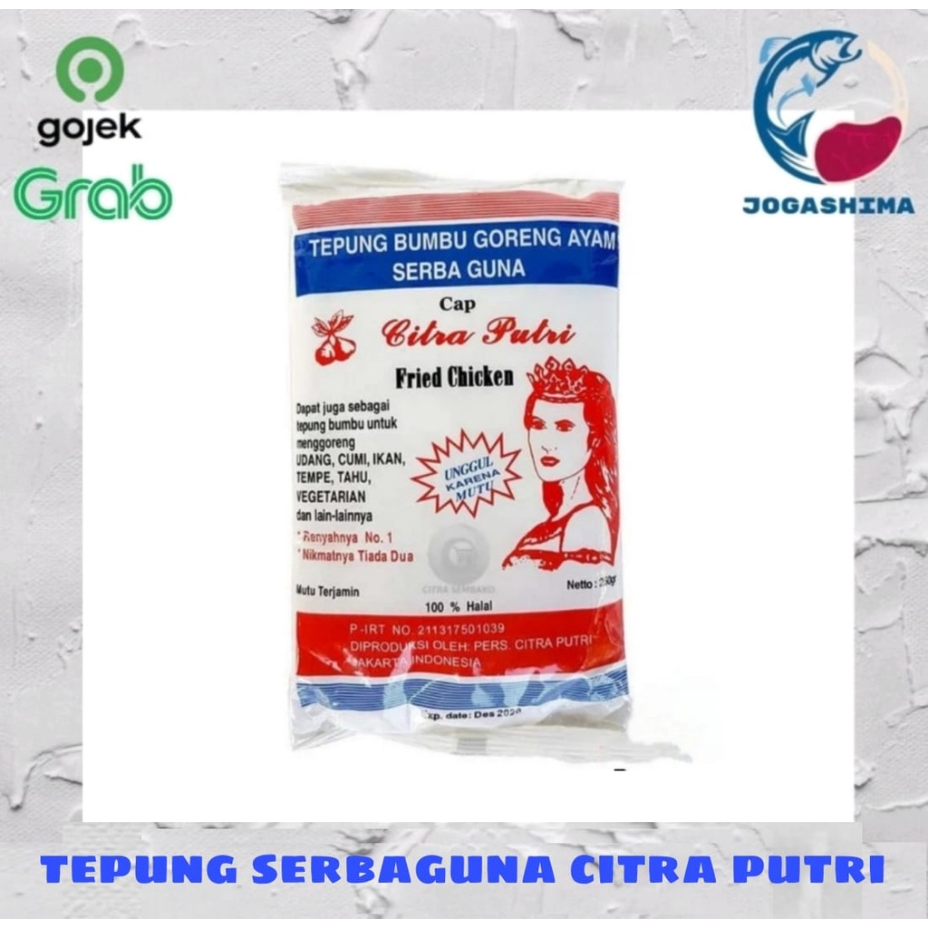 

Tepung Citra Putri / Tepung Putri / Tepung goreng serba guna 250grm