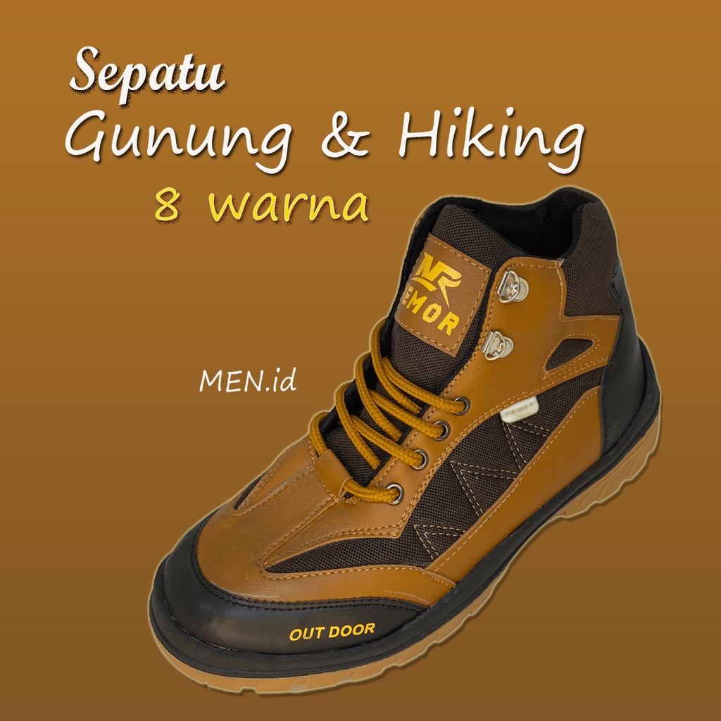 Sepatu gunung sepatu hiking sepatu camping hiking shoes pria dan wanita 39-43 - men.id