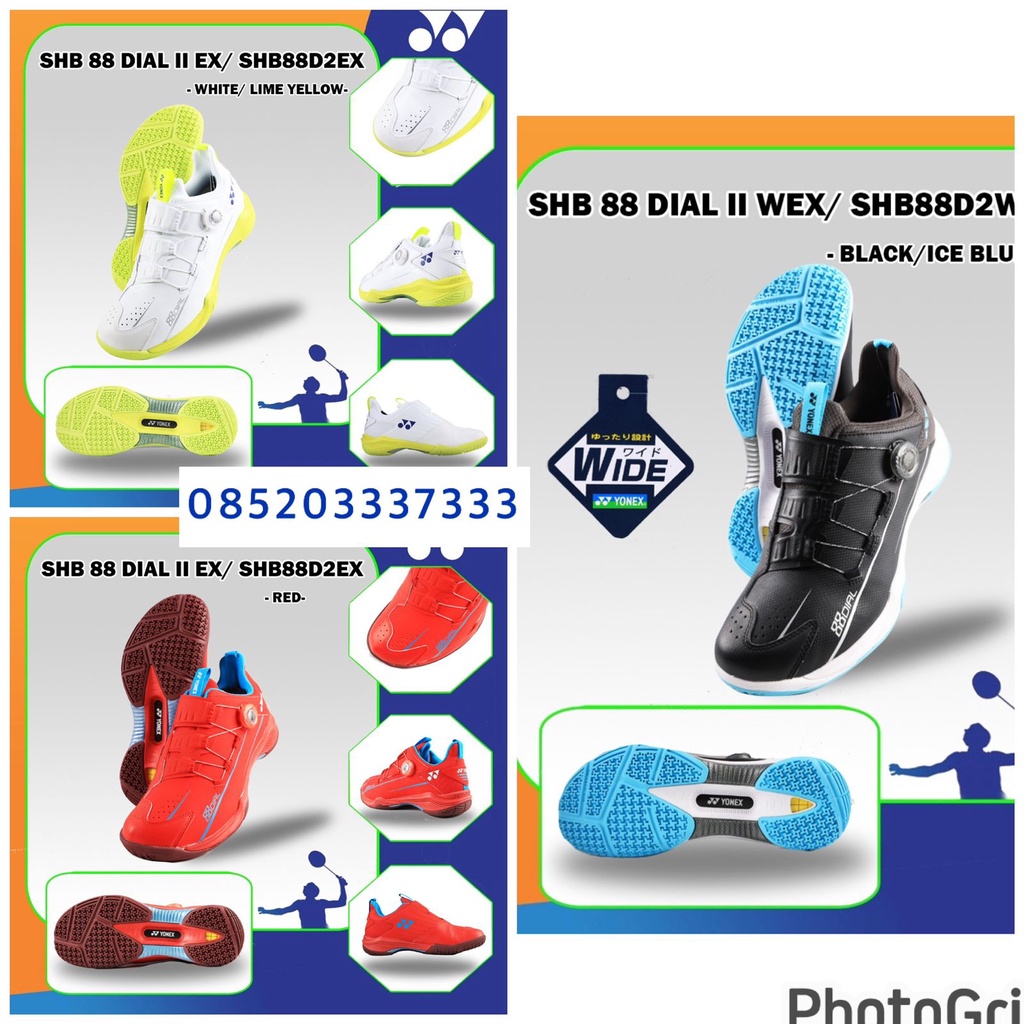 Sepatu Yonex Dial 88 II Original terbaru