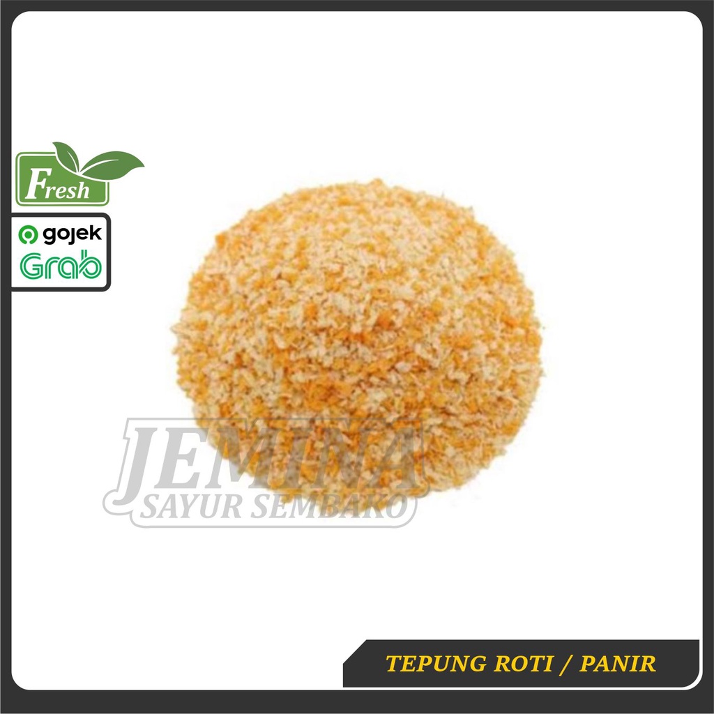 

Tepung Roti Panir Kuning 250gr / Bread Crumb