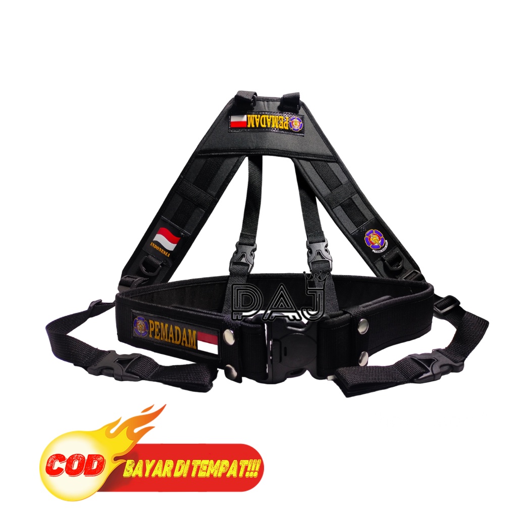 KOPEL DAN DAHRIM DAMKAR PEMADAM IKAT PINGGANG DAHRIM DAMKAR