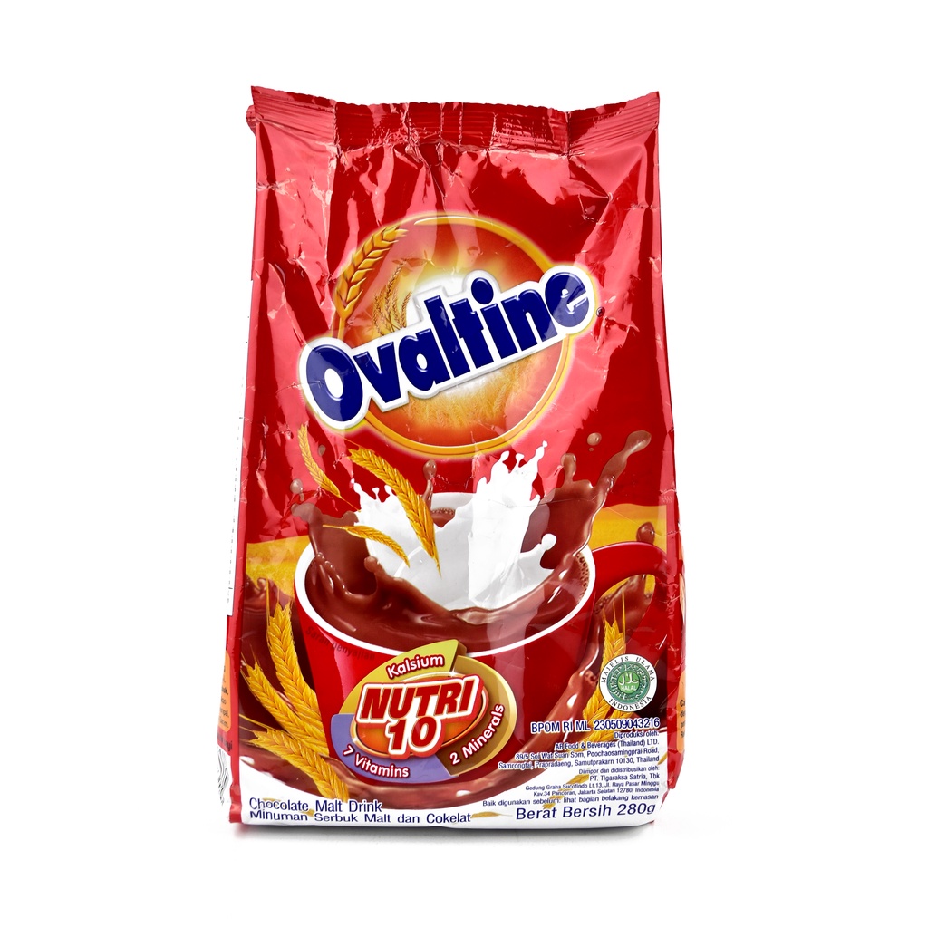 

MINUMAN SUSU SERBUK BUBUK COKELAT OVALTINE 280 GR