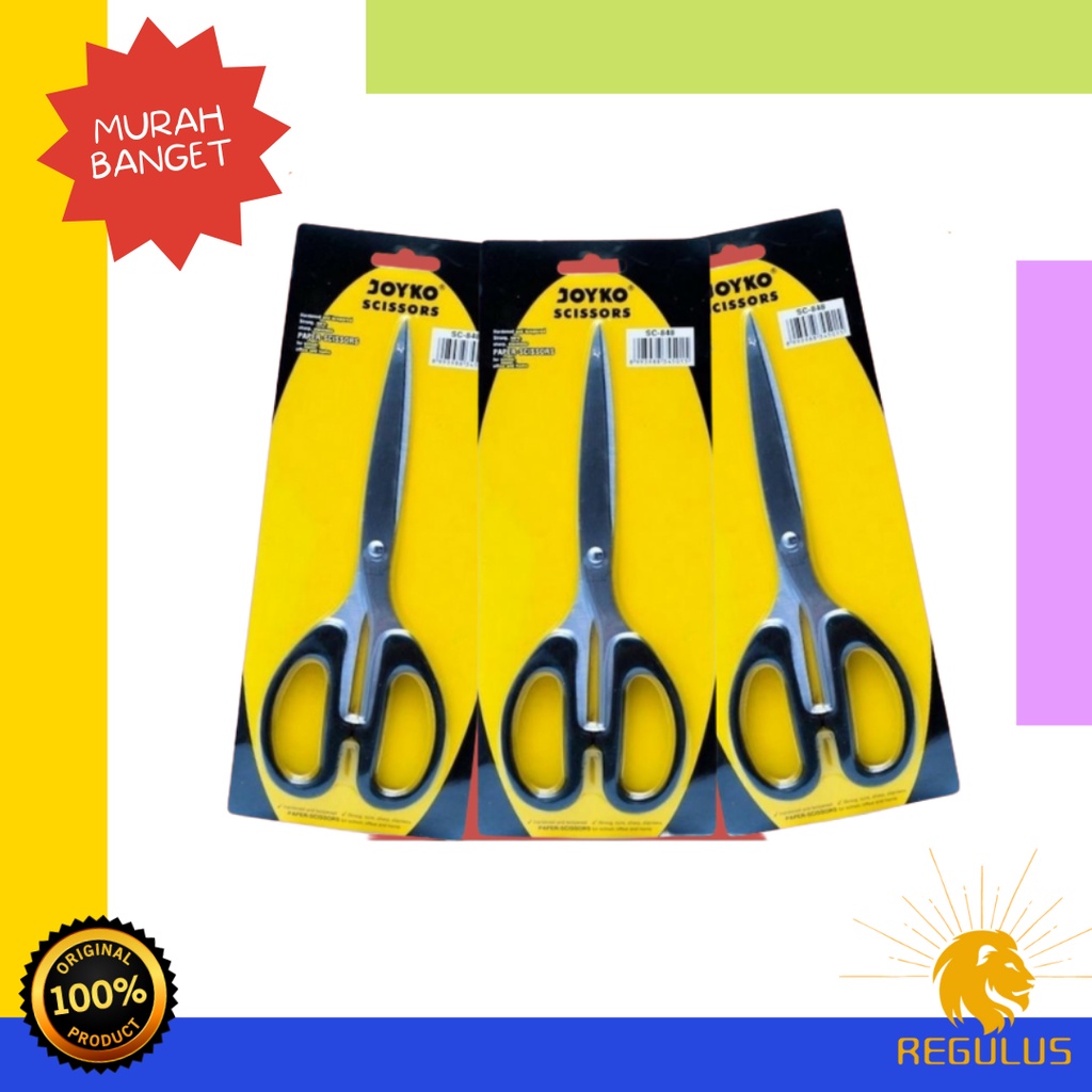 

Gunting Stainles Jumbo JOYKO SC-848 Tajam dan Anti Karat Original Regulus