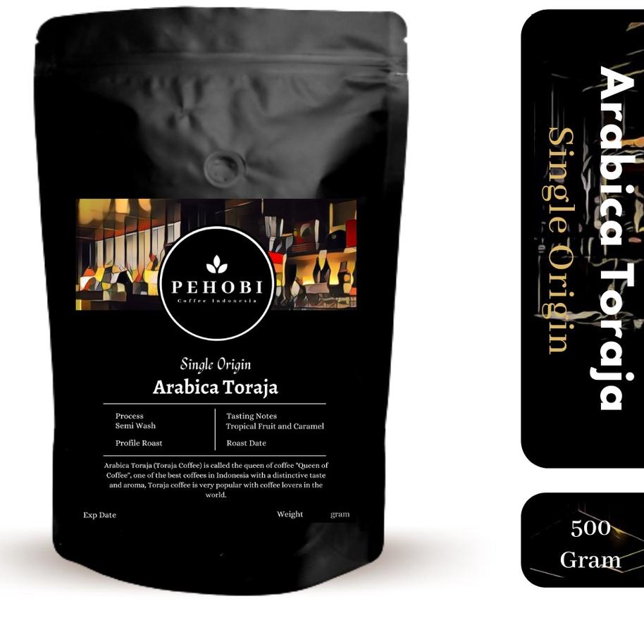 

✦ PEHOBI Kopi Arabica Toraja 500 gram ☉