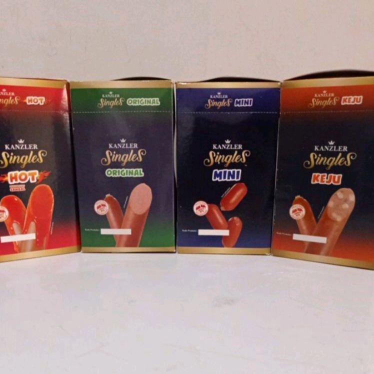 

✫ 1 DUS KANZLER SINGLES HOT / ORIGINAL / KEJU / MINI / BAKSO BOX (ISI 12 PCS) ✥