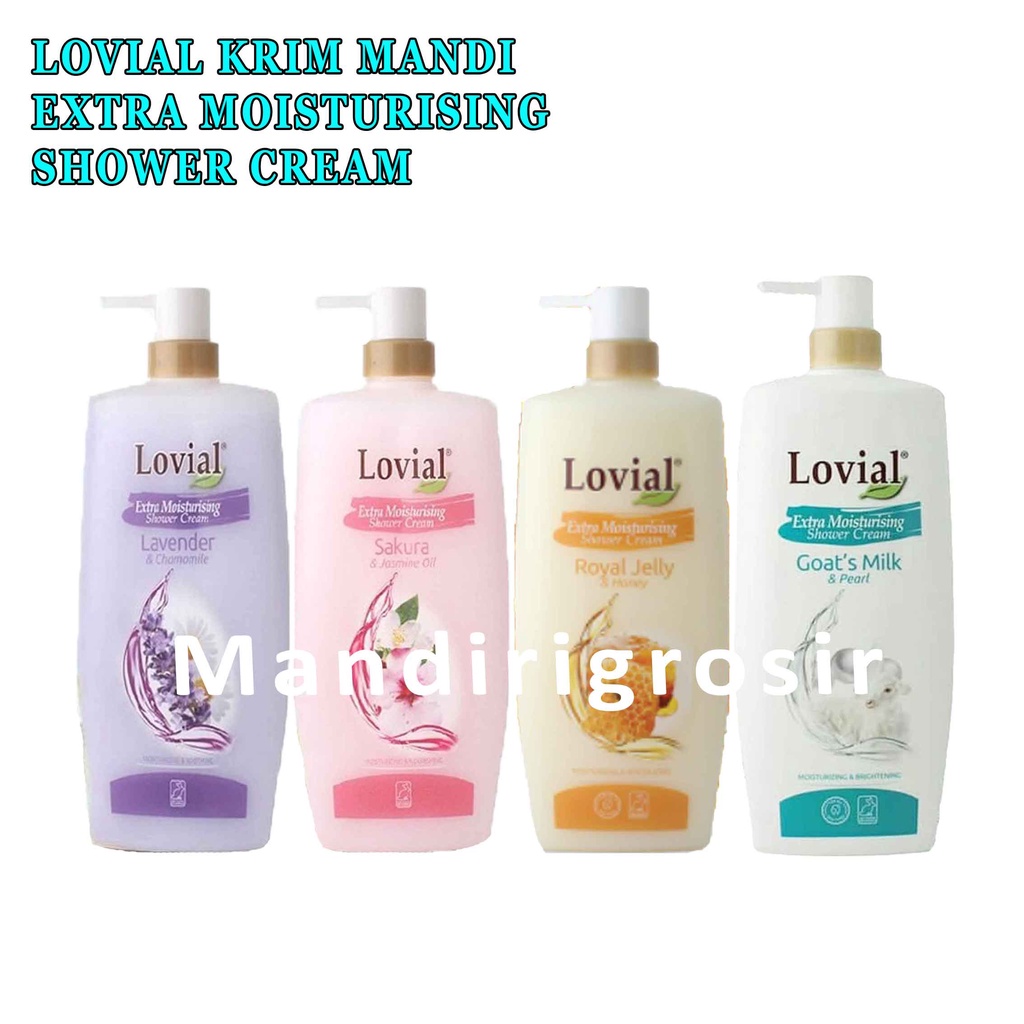 Lovial Extra Moisturising * Lovial Krim Mandi * Shower Cream * 1000ml