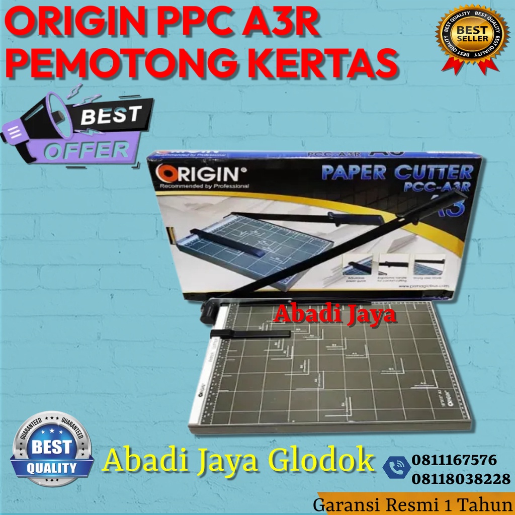 

ORIGIN PPC A3R PEMOTONG KERTAS