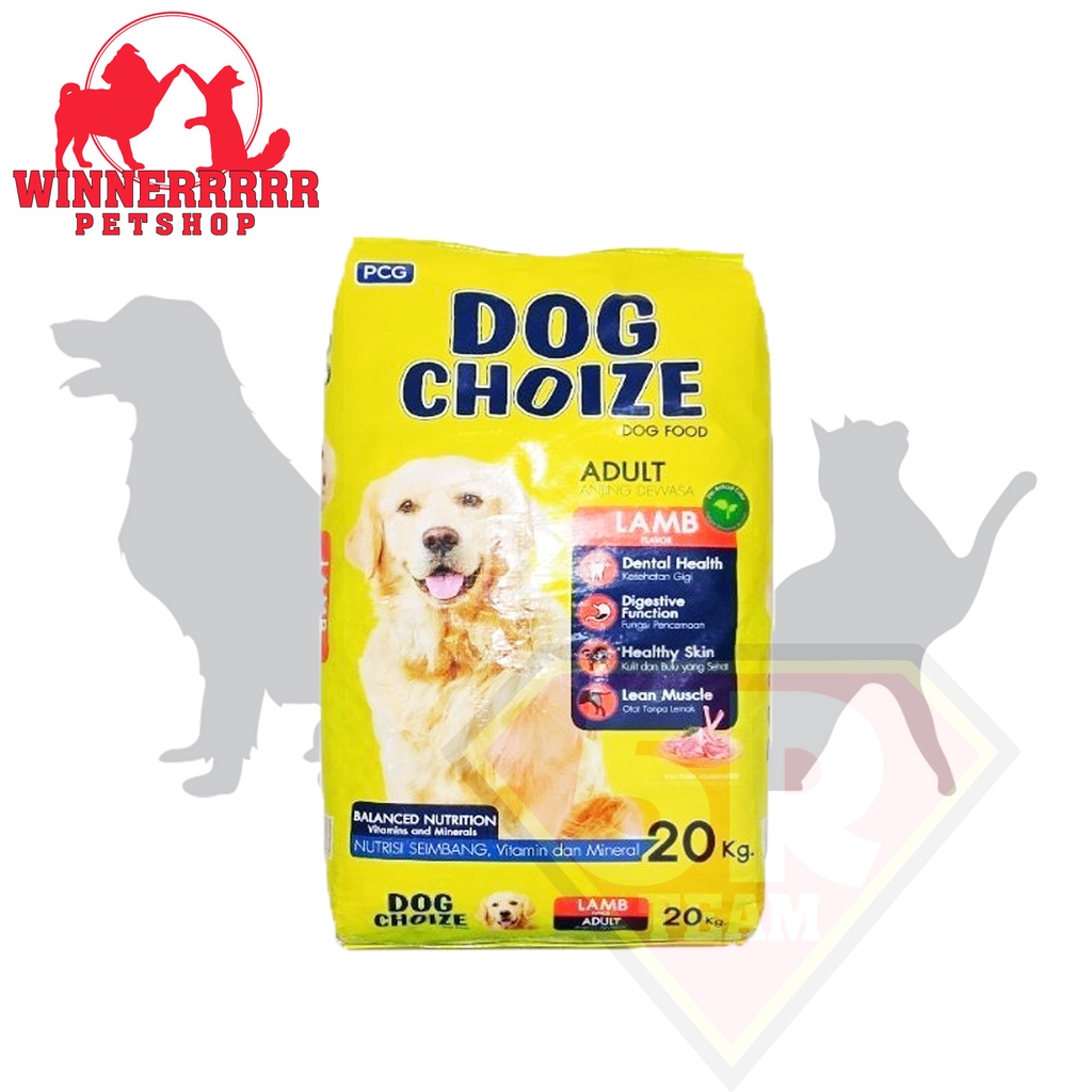 Dog Choize Adult & Puppy 20 Kg/Jual Dog Choize Murah 1 Sak/Grosir Dog Choize Adult Dan Puppy Harga G