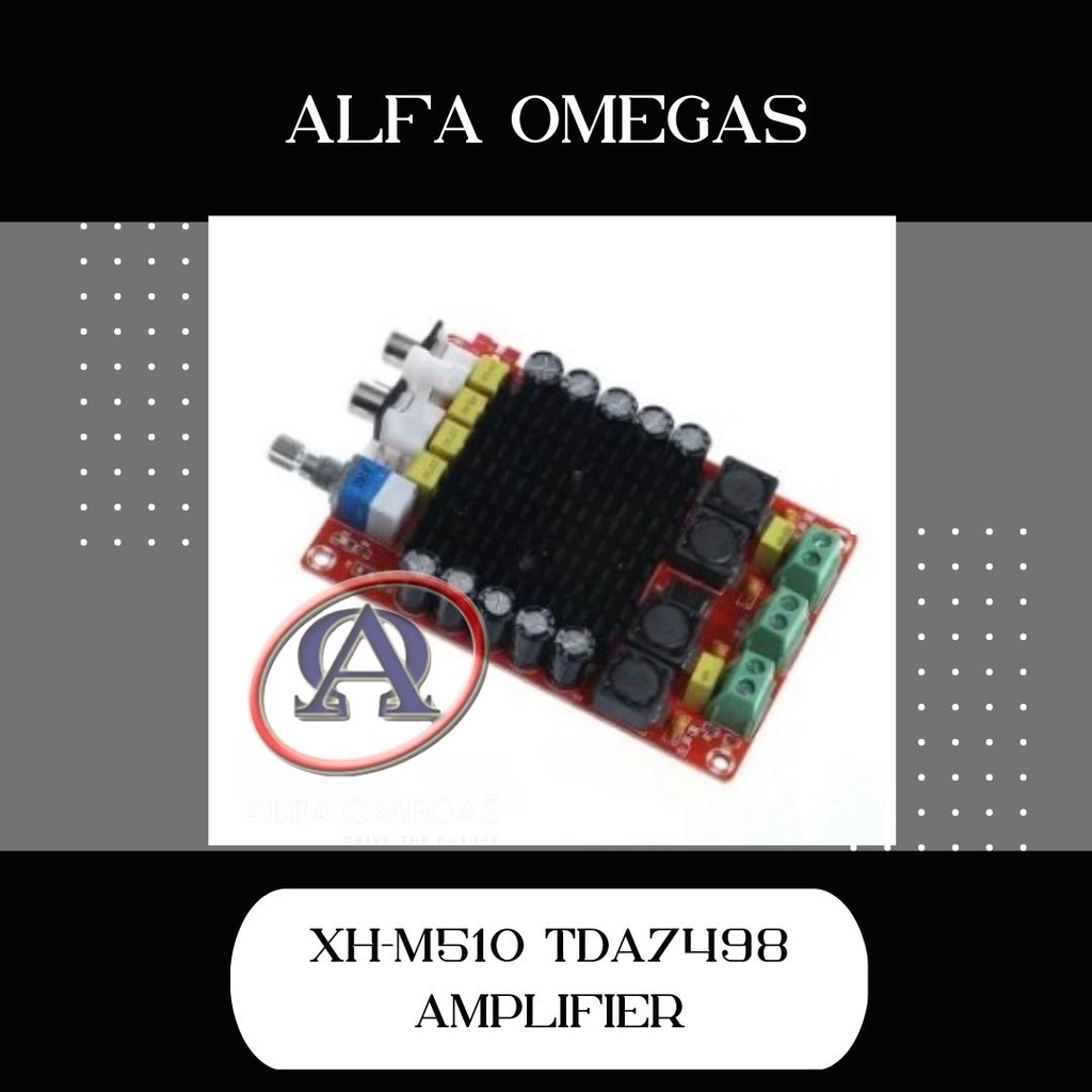 XH-M510 TDA7498 AMPLIFIER 2x100W TDA7498E AMPLIFIER STEREO